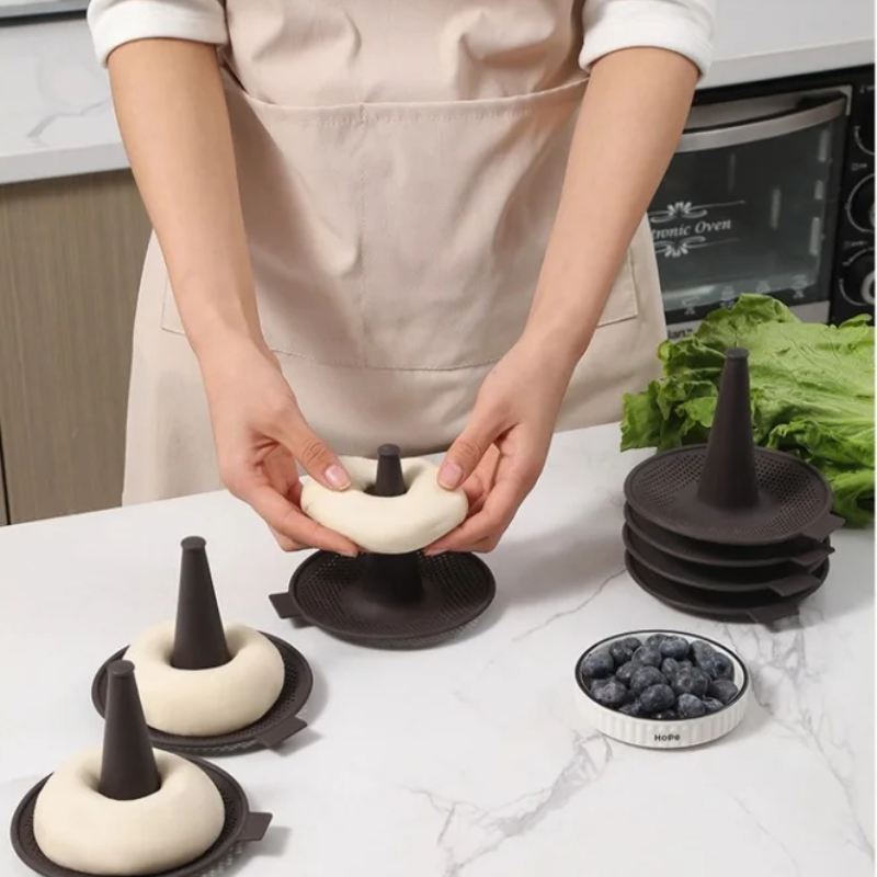 6Pcs Baking Mold Bread Donut P - Donut Mold Silicone avis et prix