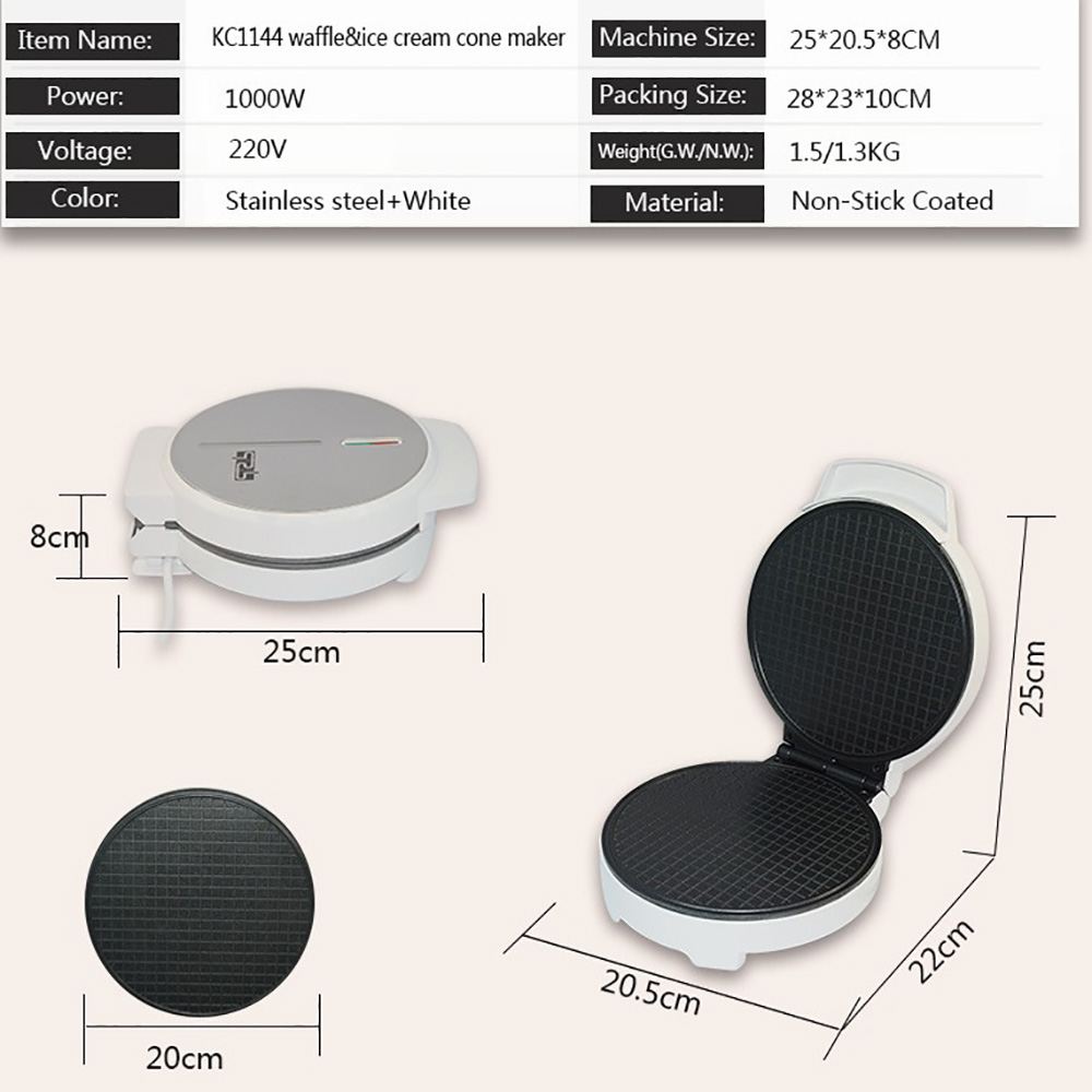 Waffle Cone Make Premium Egg R - Waffle Cone Maker avis et prix