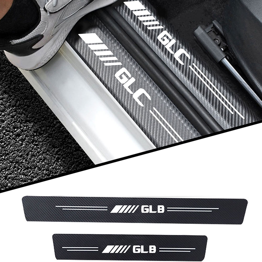 4pcs car Sticker door carbon l - Crepe Pan Carbon avis et prix