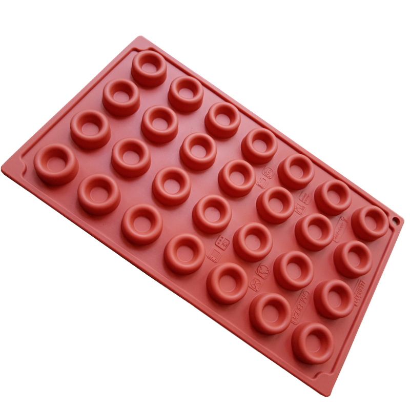28 Cavities Mini Donut Mold Si - Donut Mold Silicone avis et prix
