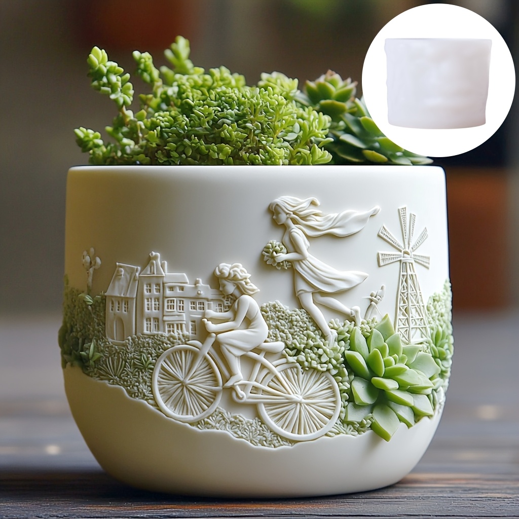 Beauty holding horse relief su - Potsticker Mold avis et prix