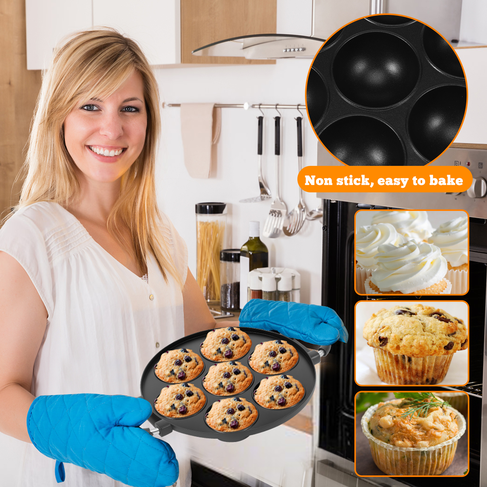 16/7 Holes Takoyaki Pan Alumin - Takoyaki Grill Plate avis et prix