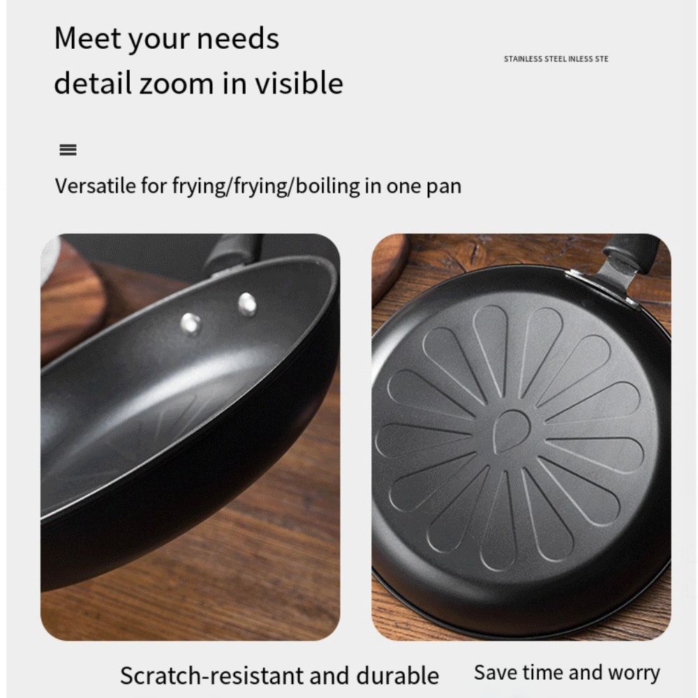 Round Egg Frying Pan 12/18/26/ - Egg Waffle Pan avis et prix