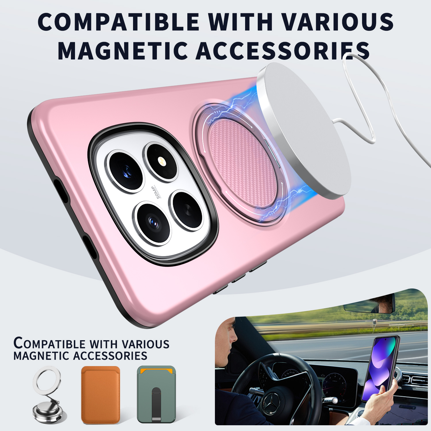 For Xiaomi Redmi Note 15 Pro P - Taco Stand Holder avis et prix
