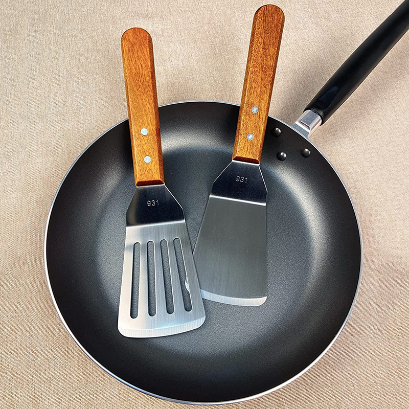 Metal Spatulas for Cast Iron S - Okonomiyaki Spatula avis et prix