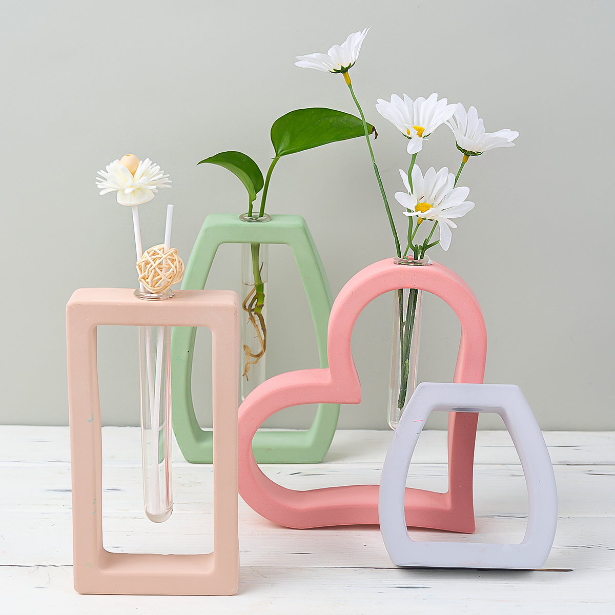 Hydroponic Test Tube Vase Sili - Potsticker Mold avis et prix