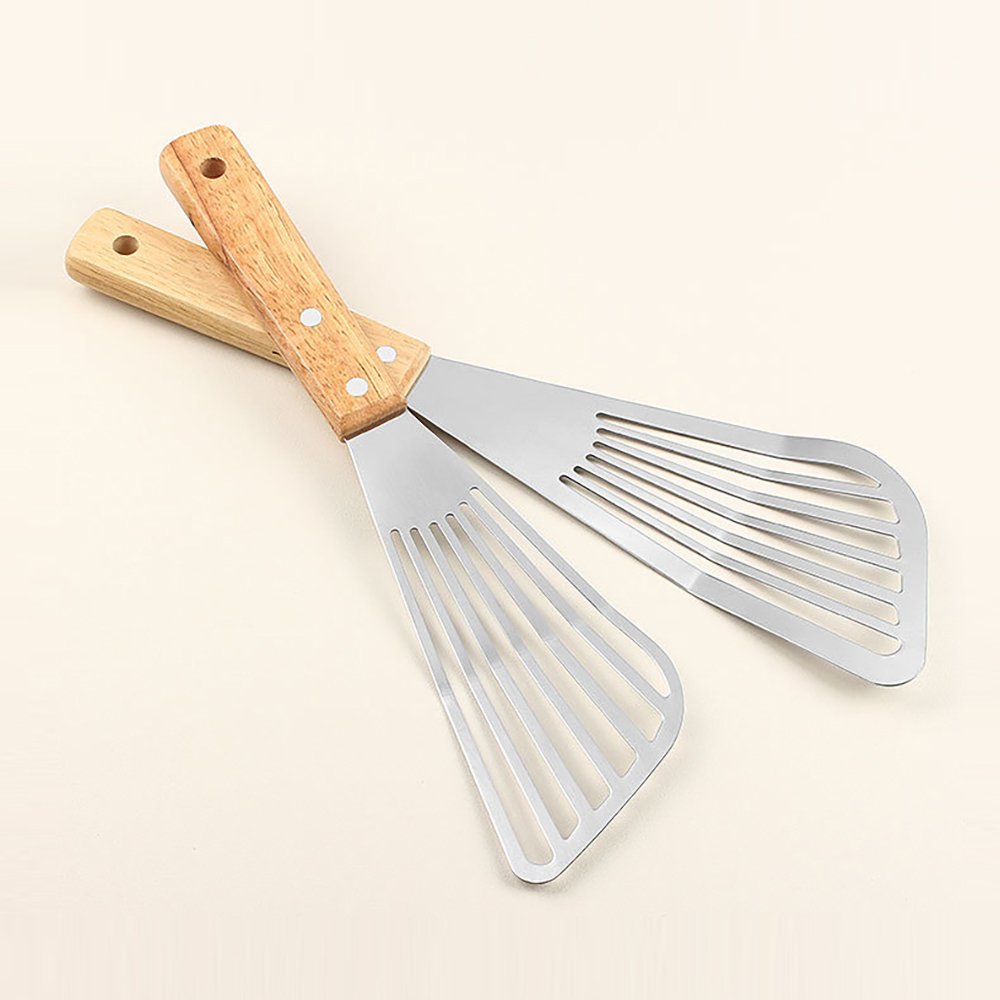 1PC Stainless Steel Fish Fryin - Okonomiyaki Spatula avis et prix
