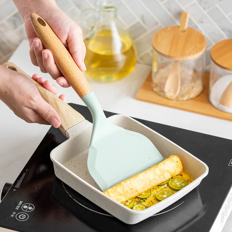 Non-stick Silicone Spatula Wid - Okonomiyaki Spatula avis et prix