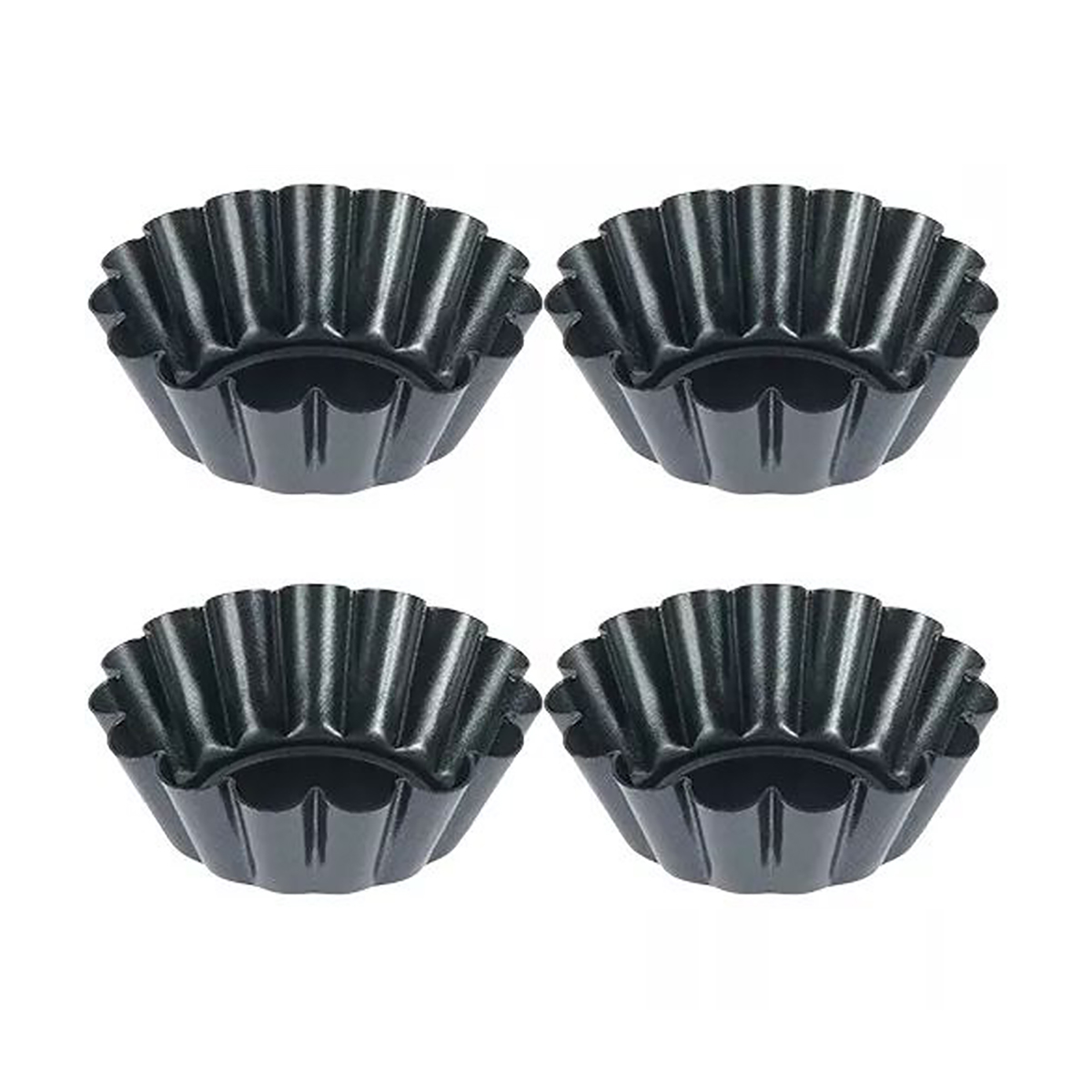 4PCS Mini Round Nonstick Tart  - Egg Waffle Pan avis et prix