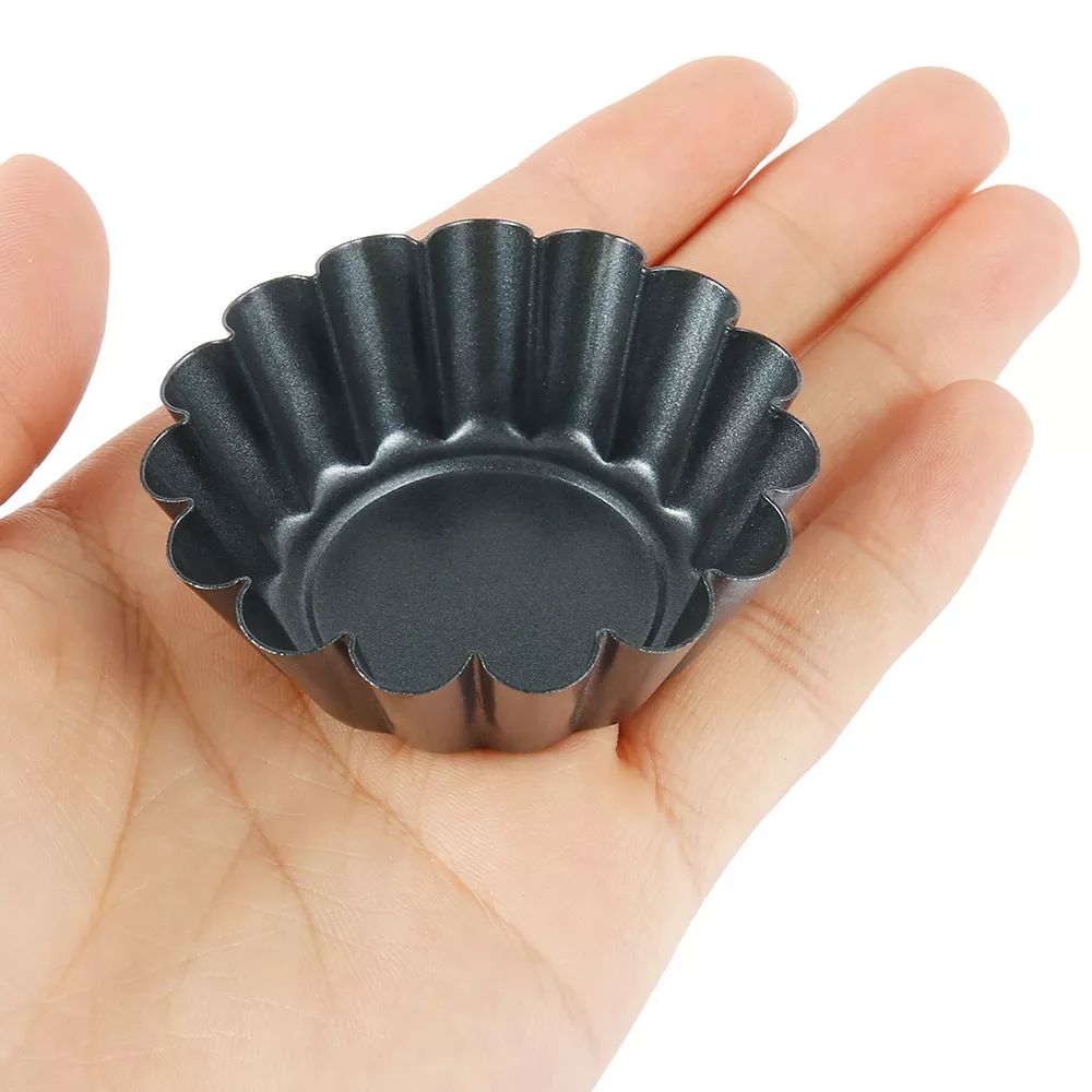 4PCS Mini Round Nonstick Tart  - Egg Waffle Pan avis et prix