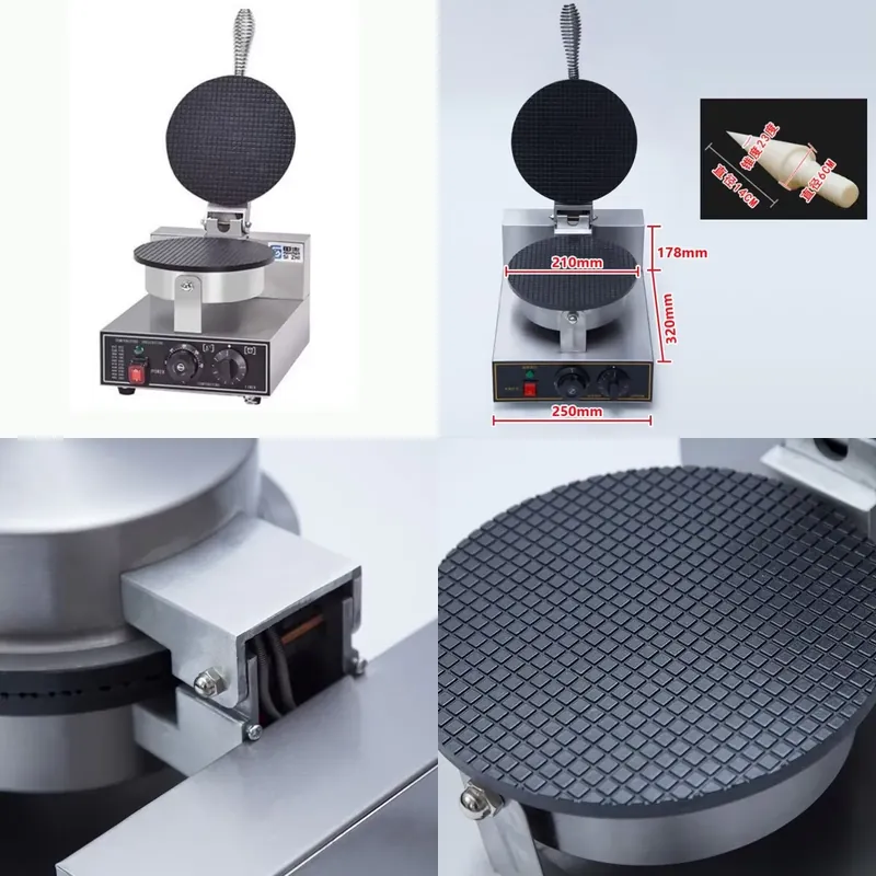 TEBAK Factory Snack Machines E - Waffle Cone Maker avis et prix
