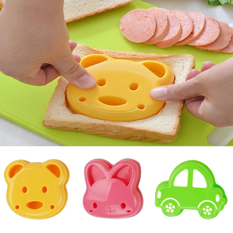 2pcs Sandwich Mould Bear Cat R - Bunny Cake Mold avis et prix