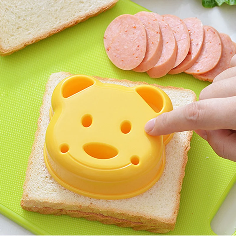 2pcs Sandwich Mould Bear Cat R - Bunny Cake Mold avis et prix