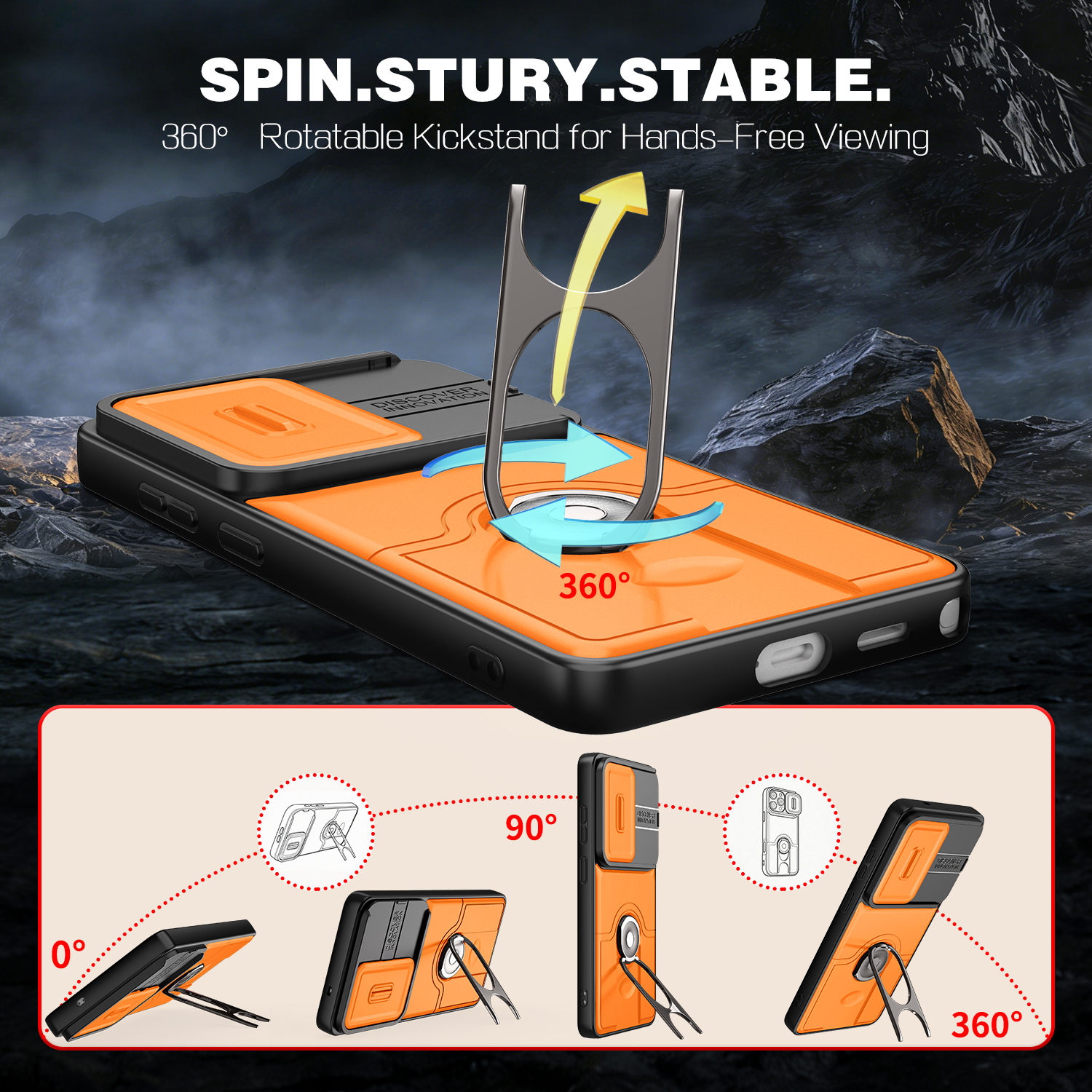 Ring Holder Phone Case for Sam - Taco Stand Holder avis et prix