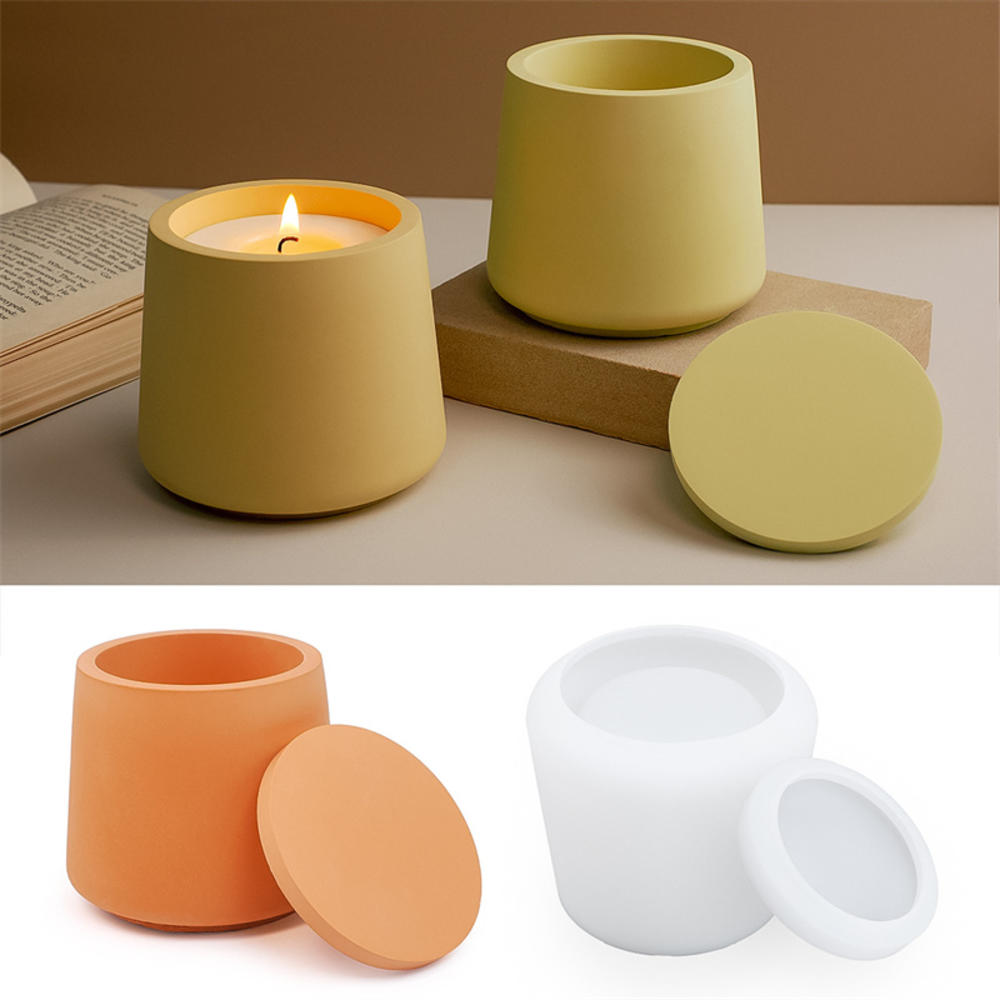 Candle Jar Silicone Mold With  - Potsticker Mold avis et prix