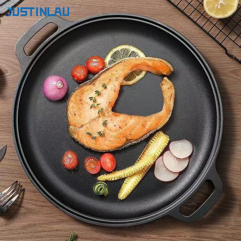 JUSTINLAU Double-Ear Frying Pa - Cast Iron Corn avis et prix