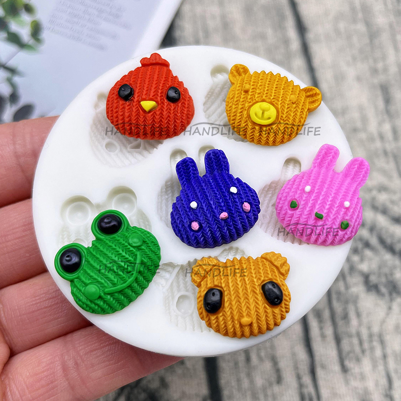 Cute Bear Chick Rabbit Frog Si - Bunny Cake Mold avis et prix