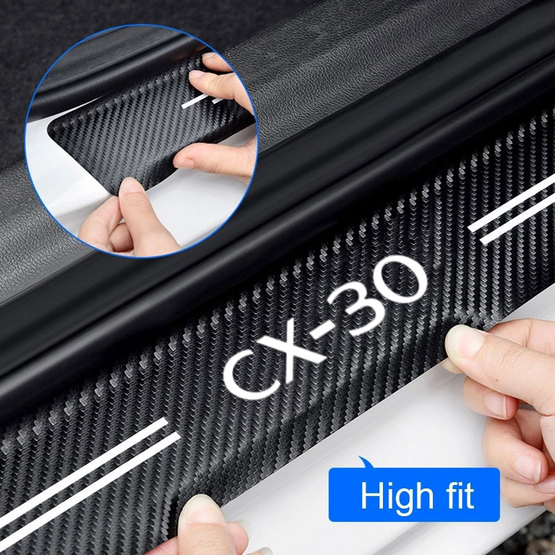 Car Door Sill Guard Plate Thre - Crepe Pan Carbon avis et prix