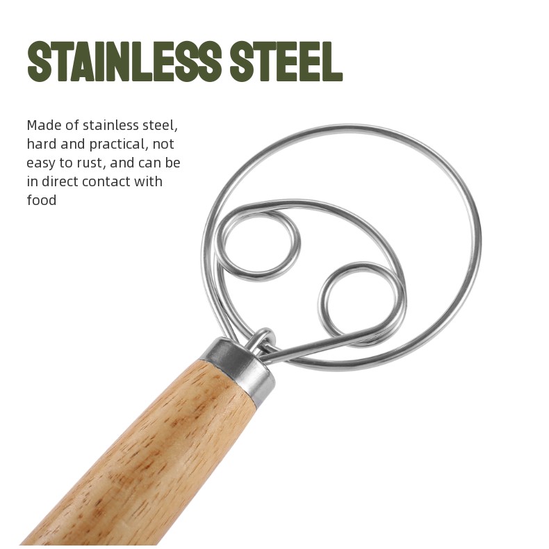 304 Stainless Steel Dough Whis - Danish Pancake Pan avis et prix