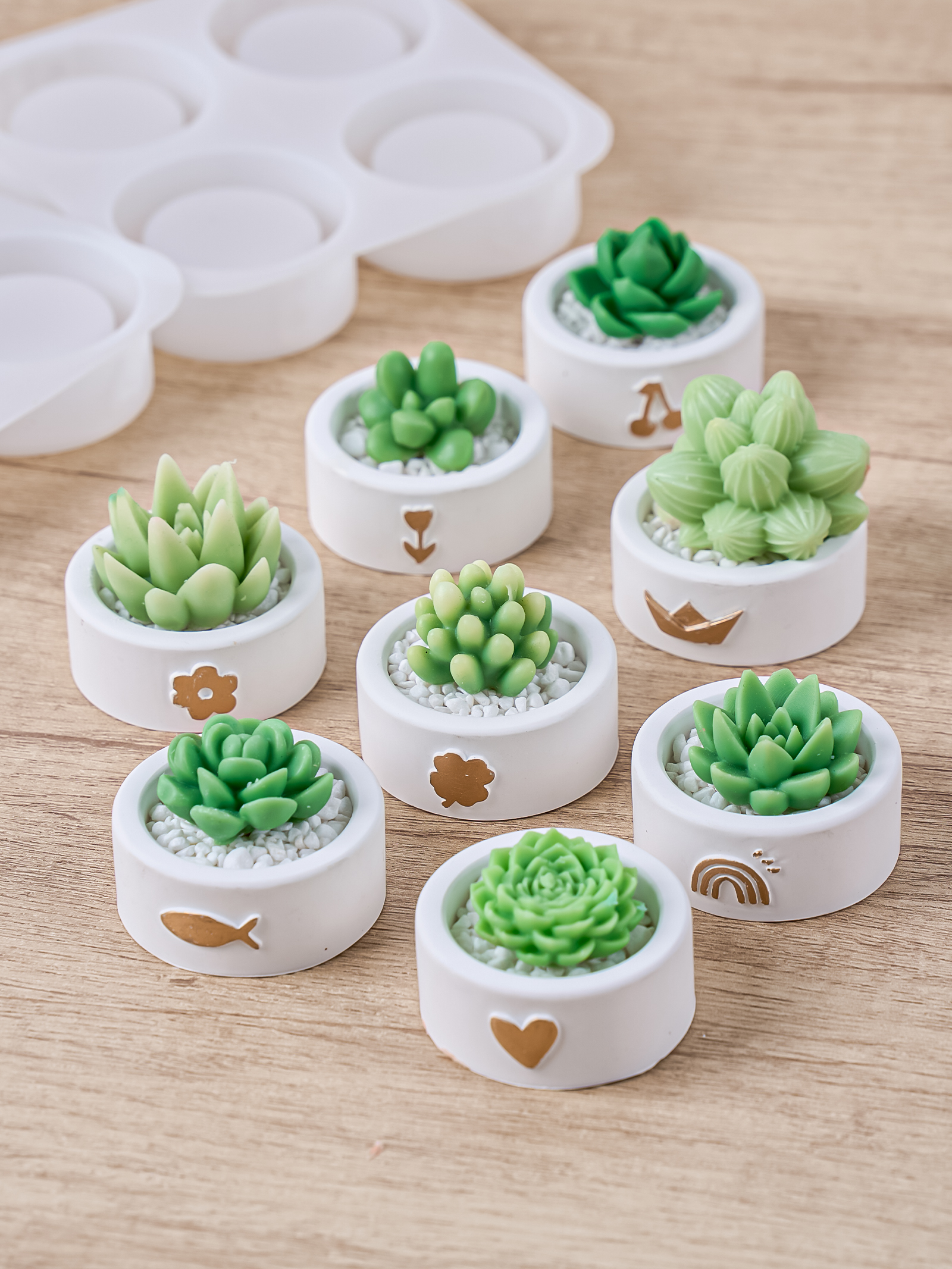 Round Candle Cup Holder Silico - Potsticker Mold avis et prix