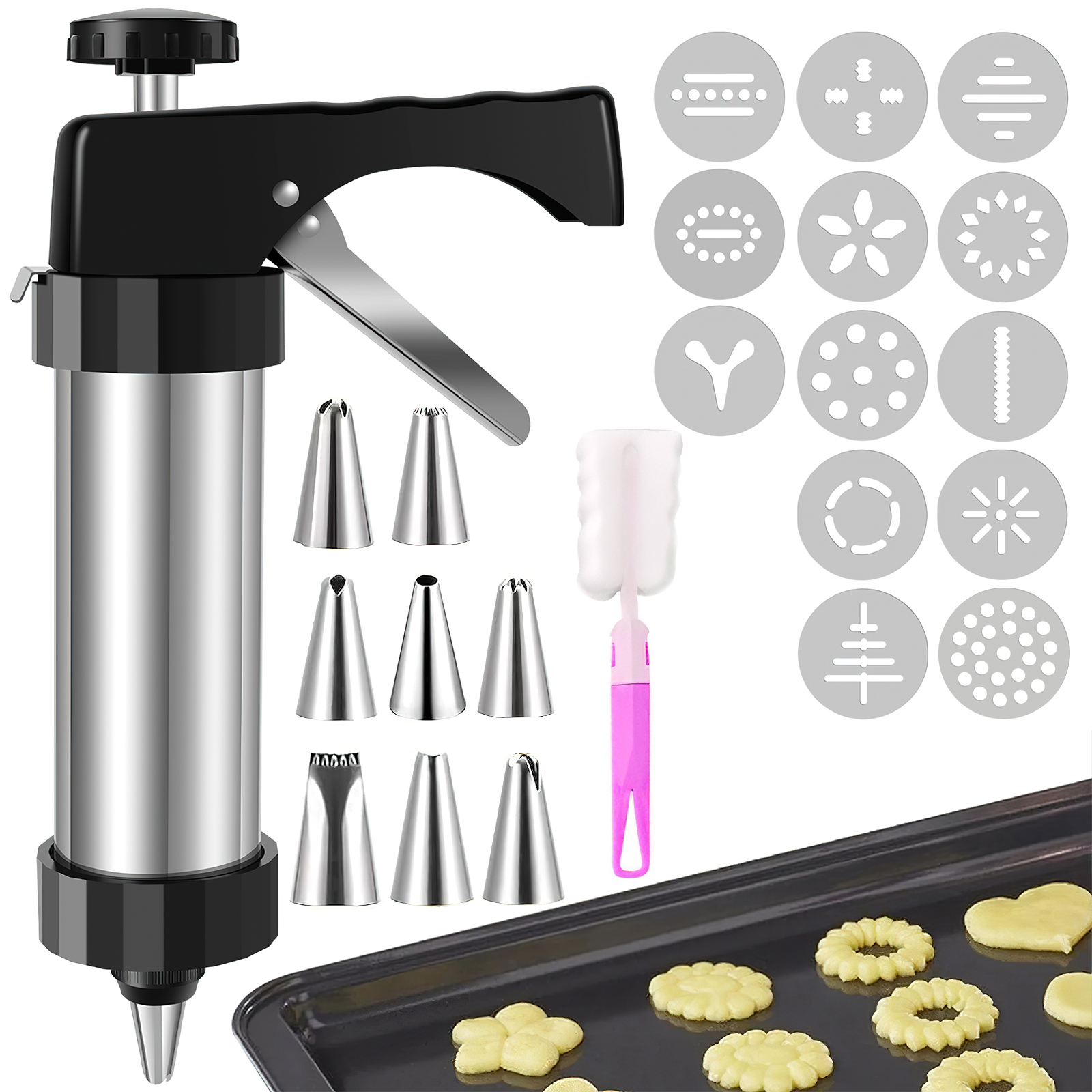 Cookie Maker Machine Stainless - Churros Maker Gun avis et prix