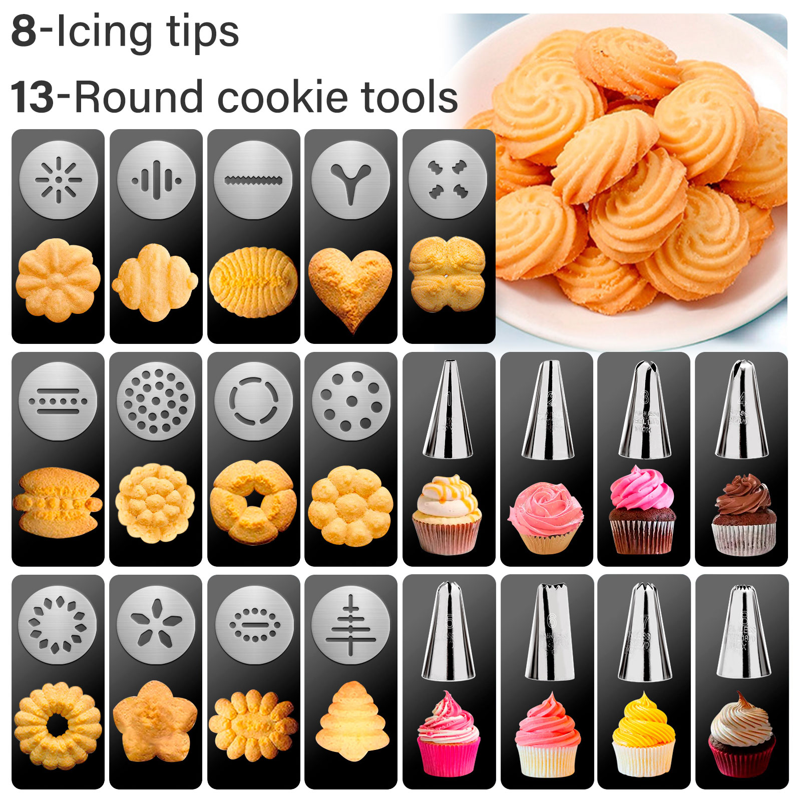 Cookie Maker Machine Stainless - Churros Maker Gun avis et prix