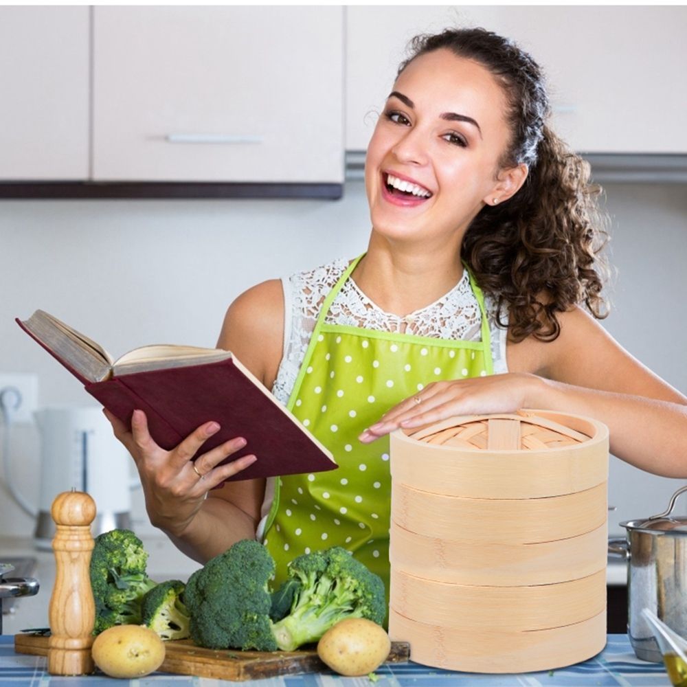 Handle Steam Basket Makes Tast - Bao Steamer Bamboo avis et prix