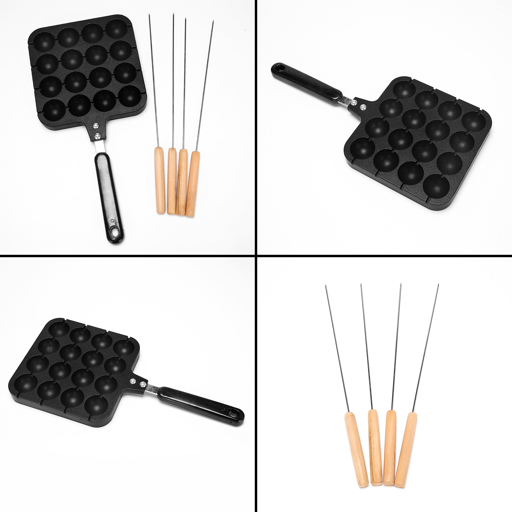 F-T 16 Holes Aluminum Takoyaki - Takoyaki Grill Plate avis et prix