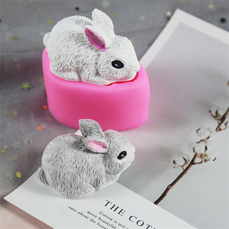 3d Rabbit Silicone Candle Mold - Bunny Cake Mold avis et prix