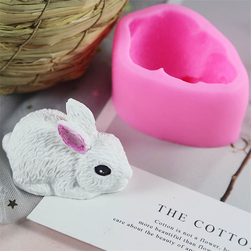 3d Rabbit Silicone Candle Mold - Bunny Cake Mold avis et prix
