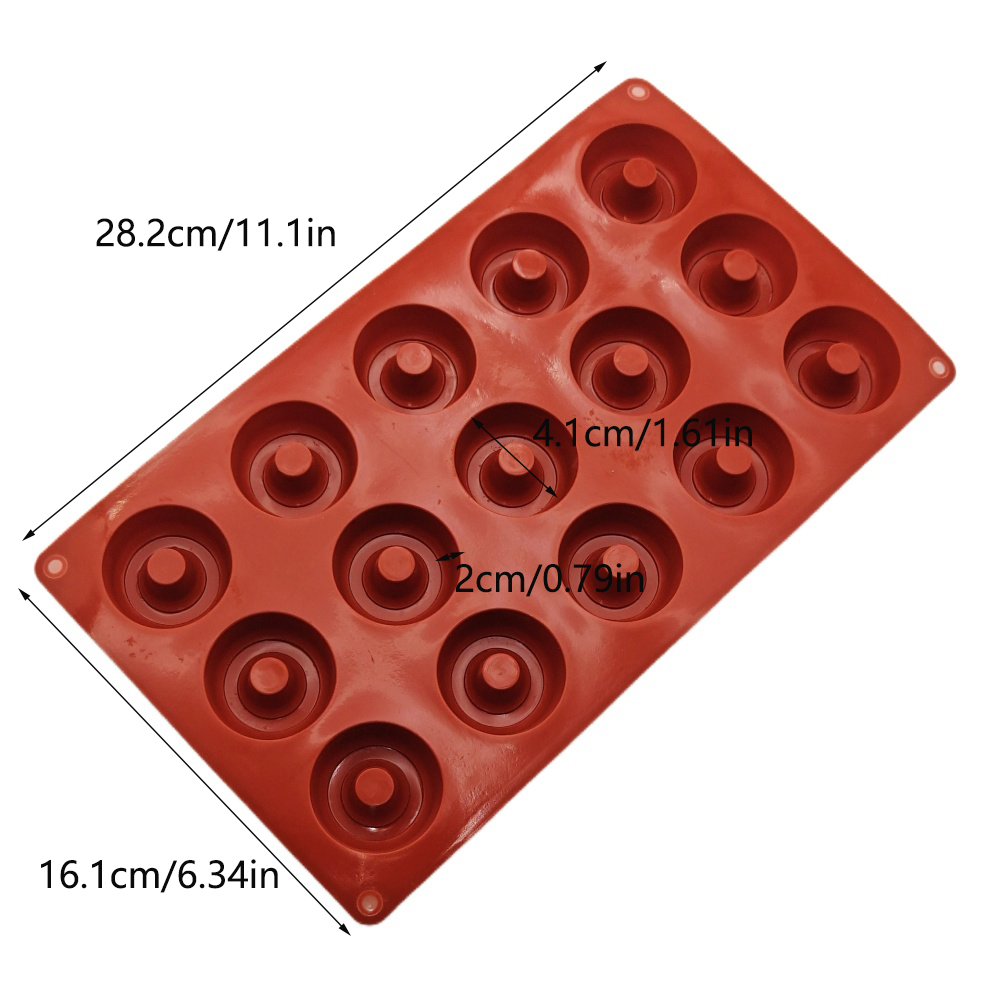 Hot Selling 15 Hole Wine Vorte - Donut Mold Silicone avis et prix