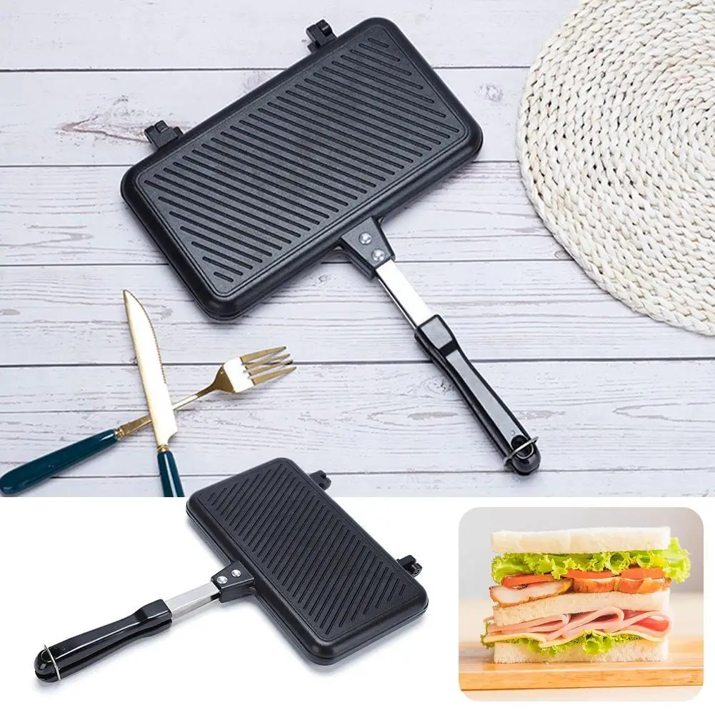 Double-Sided Frying Pan Non-St - Cast Iron Corn avis et prix