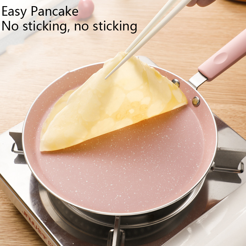 1 Non Stick Pink Frying Pan Fo - Egg Waffle Pan avis et prix