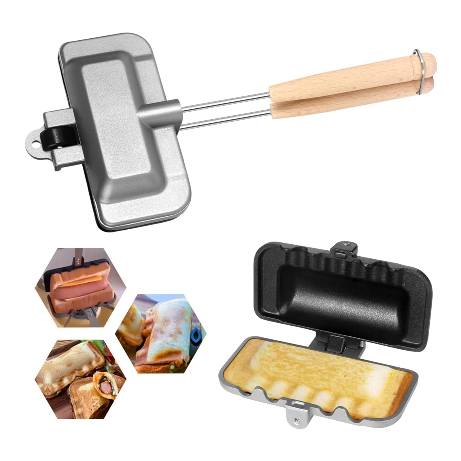 Double-Sided Sandwich Pan Non  - Hot Dog Press avis et prix