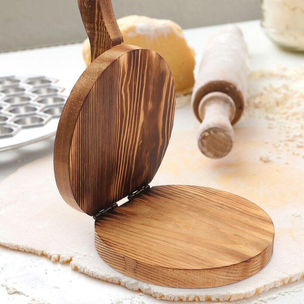 Wooden Dough Presser Chapati P - Dumpling Press Set avis et prix