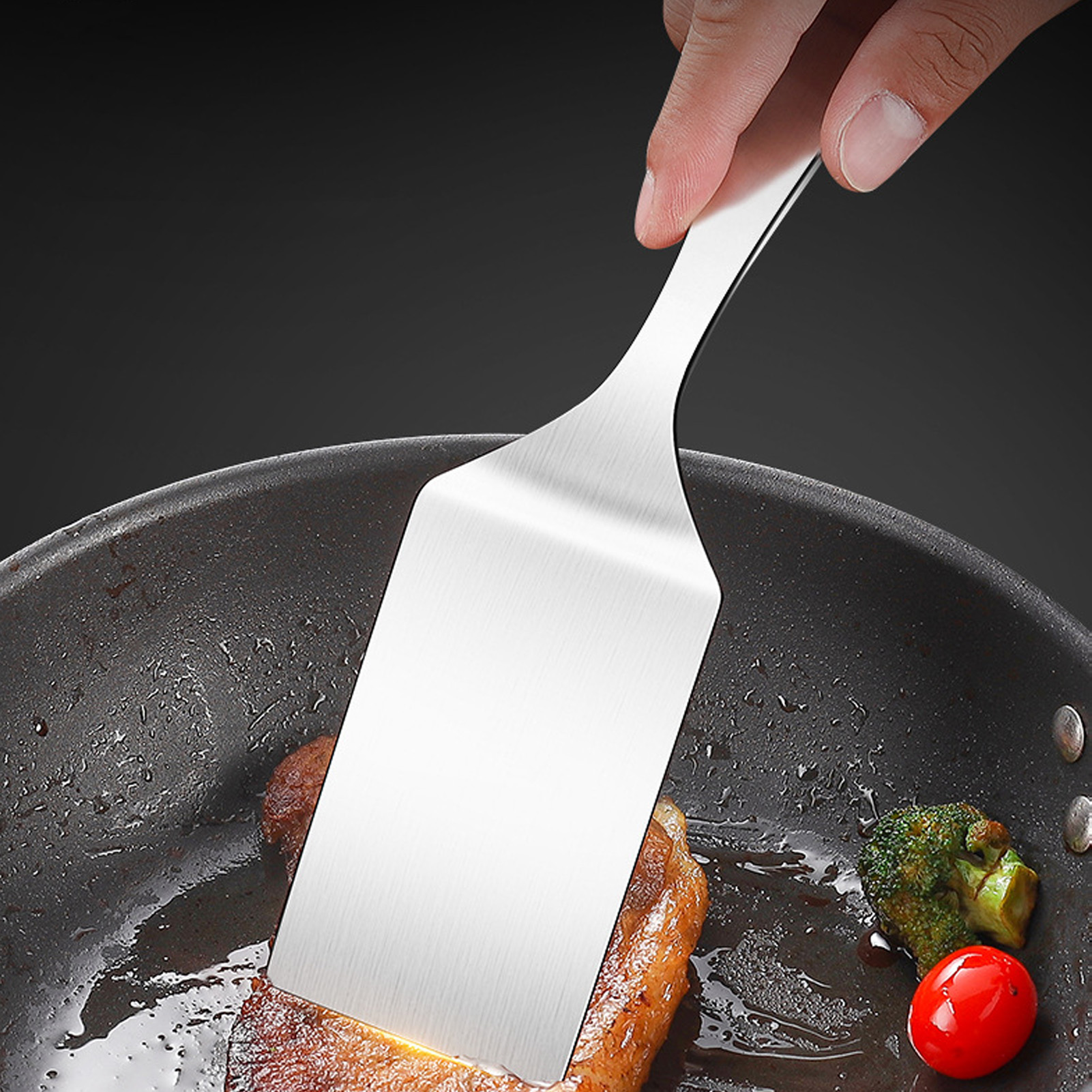 Stainless Steel Spatula Short  - Okonomiyaki Spatula avis et prix