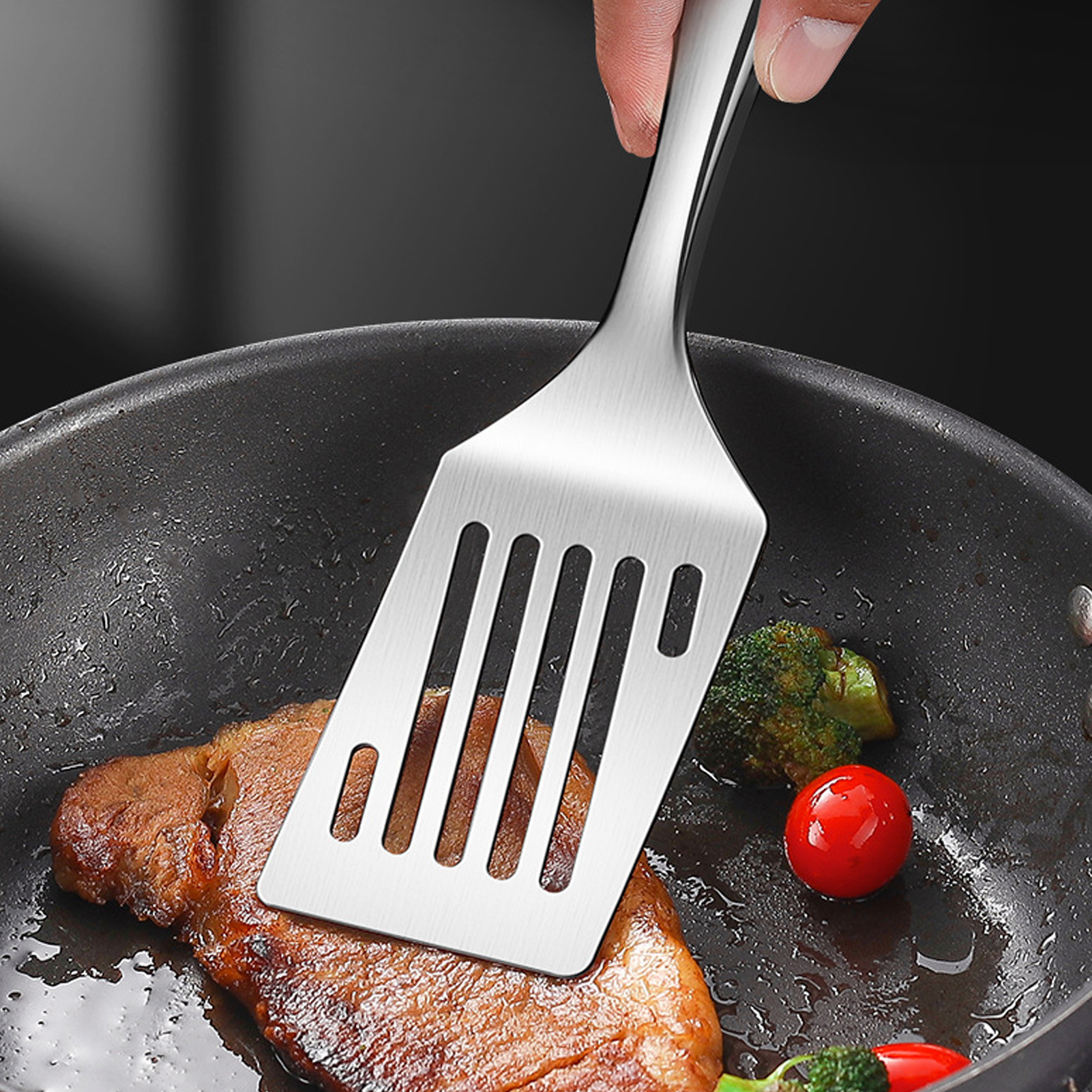 Stainless Steel Spatula Short  - Okonomiyaki Spatula avis et prix
