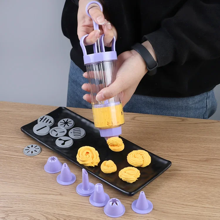 DIY Manual Cookie Press Maker  - Churros Maker Gun avis et prix