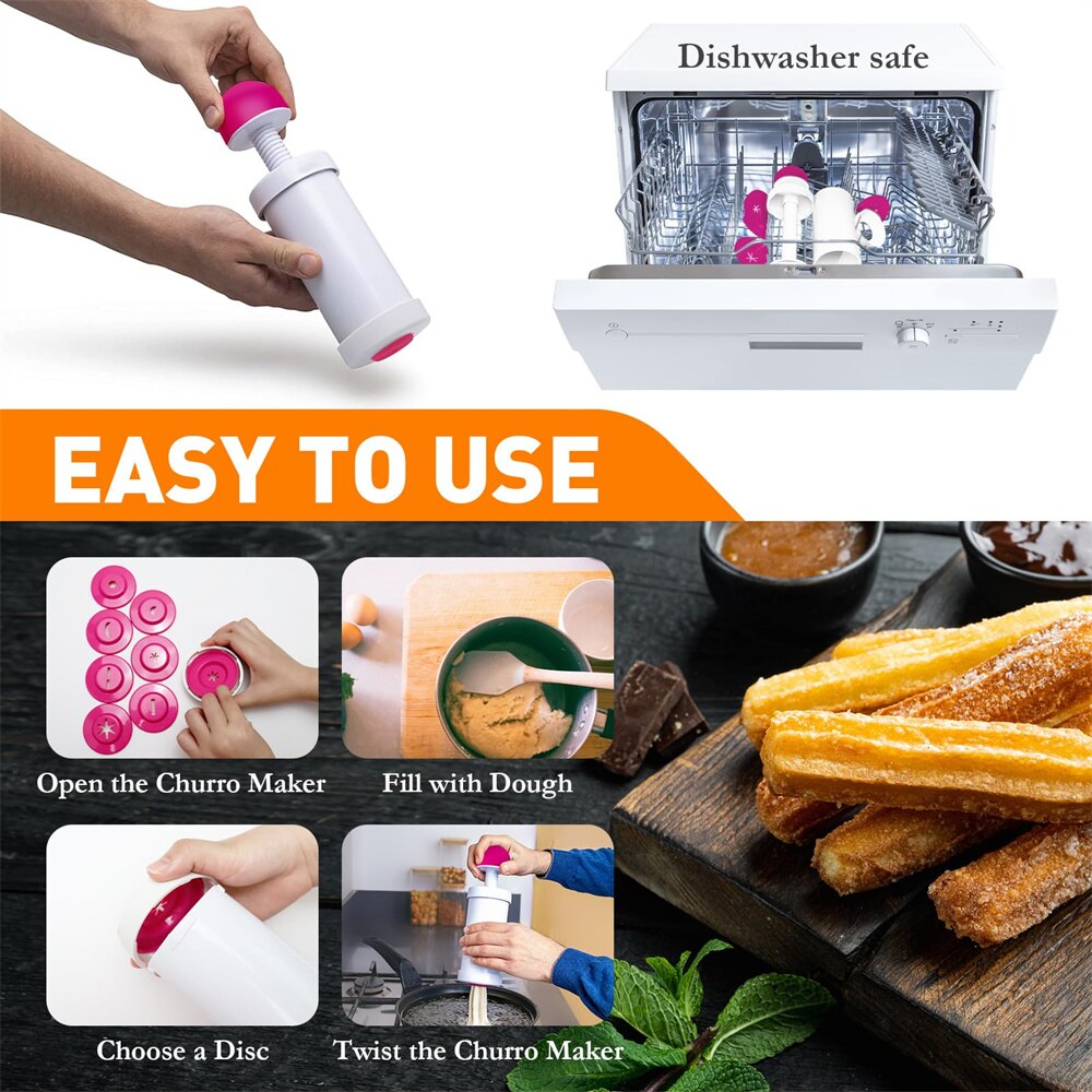 Plastic Churro Maker Kit Porta - Churros Maker Gun avis et prix