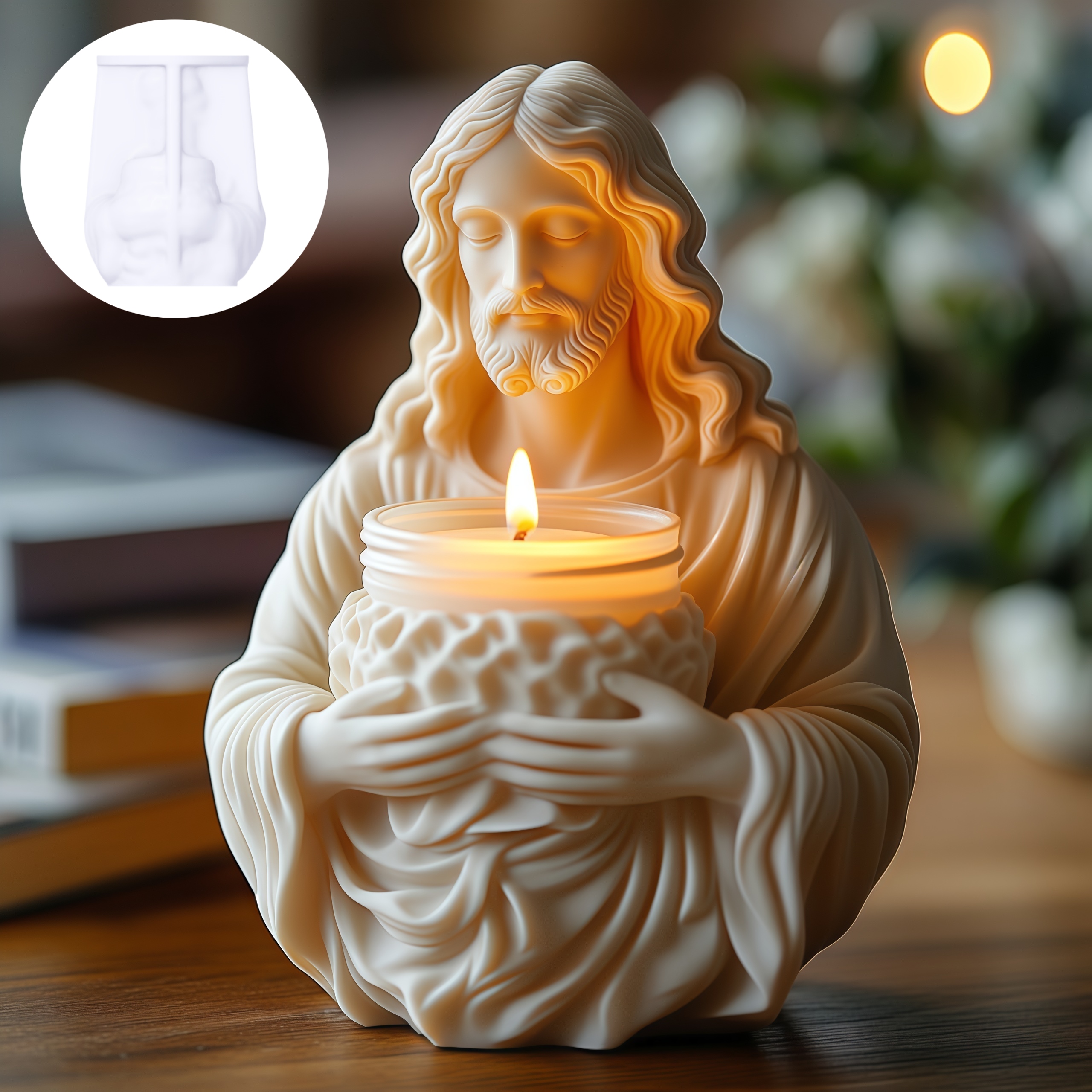 New Jesus Flower pot succulent - Potsticker Mold avis et prix