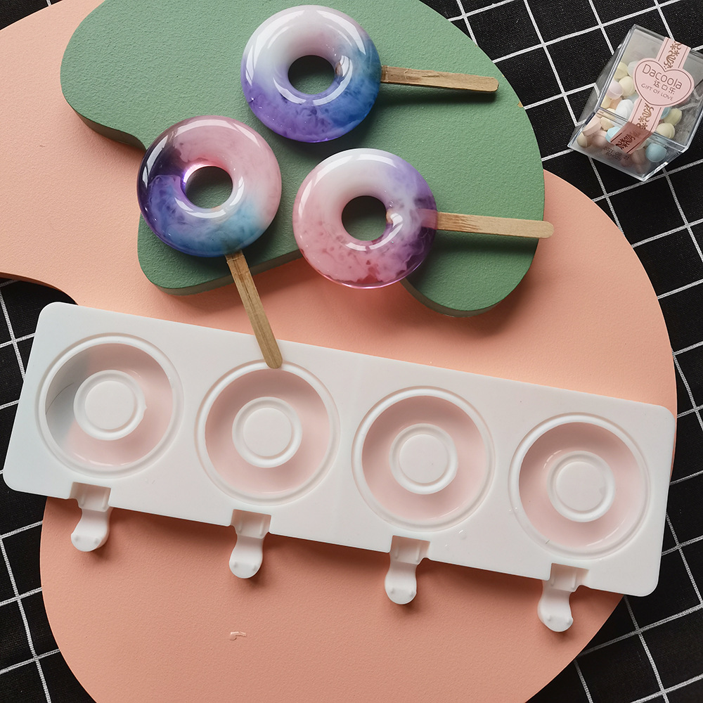 Large Donut 4 Cavity Ice Cream - Donut Mold Silicone avis et prix