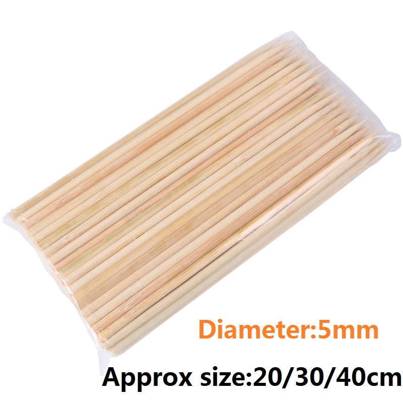 20/30/40cm x 5mm Bamboo Wooden - Corn Dog Stick avis et prix