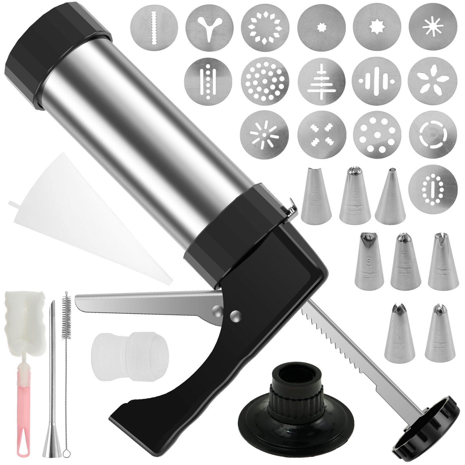 Cookie Press Gun Tips Set Stai - Churros Maker Gun avis et prix