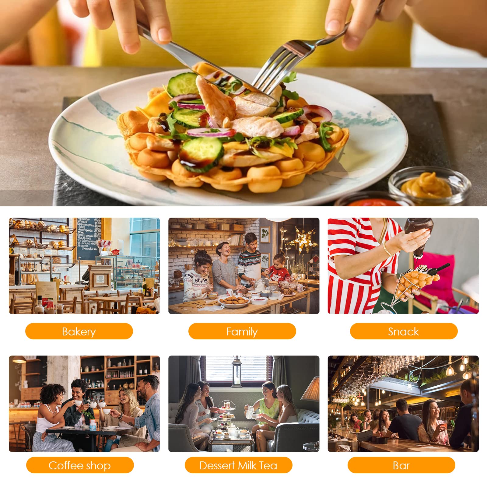 New Household Electric Non-Sti - Waffle Cone Maker avis et prix
