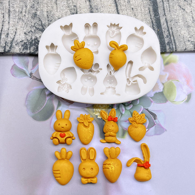 Easter Bunny Rabbit Radish Sil - Bunny Cake Mold avis et prix