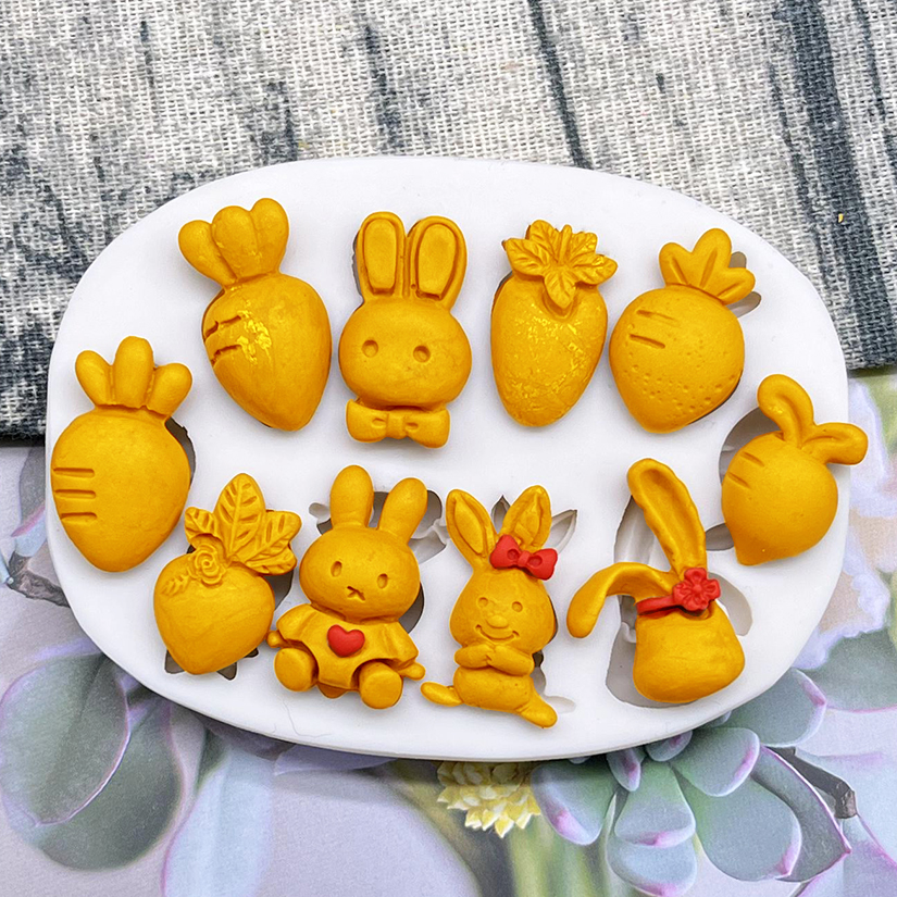 Easter Bunny Rabbit Radish Sil - Bunny Cake Mold avis et prix