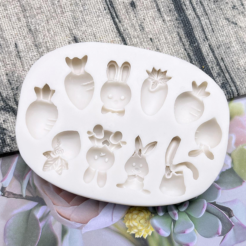 Easter Bunny Rabbit Radish Sil - Bunny Cake Mold avis et prix