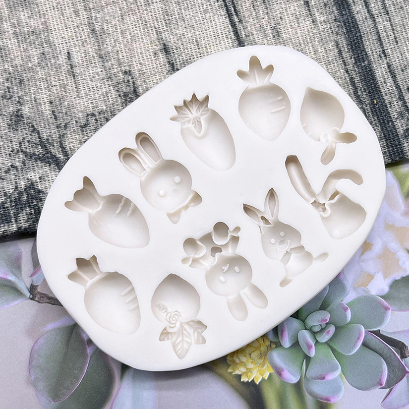 Easter Bunny Rabbit Radish Sil - Bunny Cake Mold avis et prix