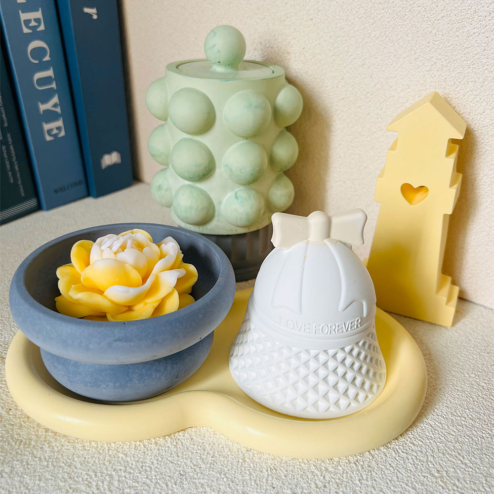 Bubble Jar Candle Vessel Concr - Donut Mold Silicone avis et prix