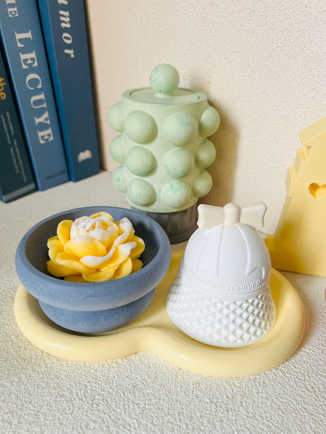 Bubble Jar Candle Vessel Concr - Donut Mold Silicone avis et prix